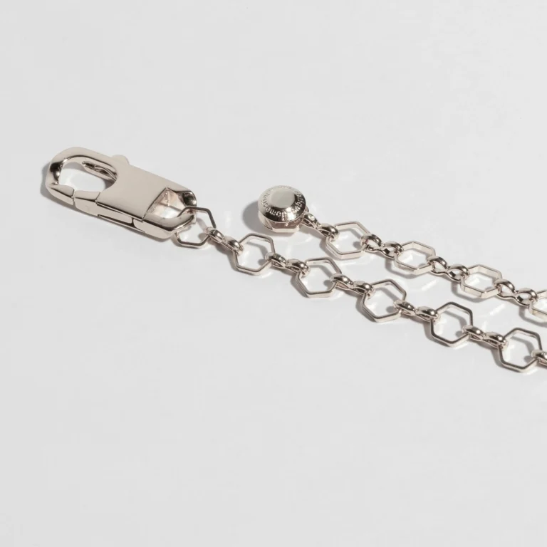 Silver Carabiner Bracelet